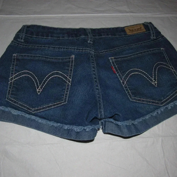 Levi’s SHORTY SHORT Denim Jeans Shorts Size 5 - Picture 3 of 3